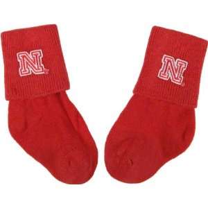  Nebraska Cornhuskers Red Anklet Socks