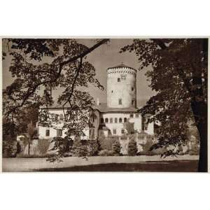  1953 Budatin Castle Slovakia Photogravure Karol Plicka 