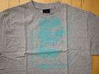   stencil t shirt gray 90s obey stussy M new nos sray can skateboard