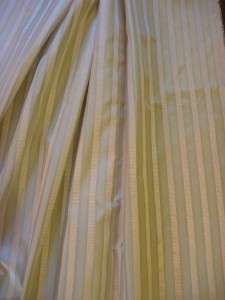 Incredible SCALAMANDRE Shirred Stripe Ribbed Silk Fabric R150  