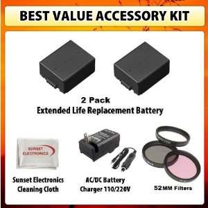  Best Value Accessory Kit Includes 2 Pack Of Li Ion 