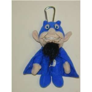  Duke Blue Devils Team Mascot Plush Key Chain/Backpack Clip 