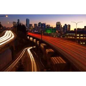  Seattle Traffic Wall Mural