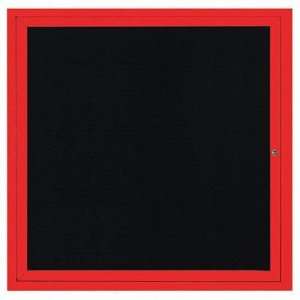  Enclosed Directory Cabinet Frame Color Powder Coated Red 
