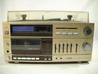 Vintage Fisher Am Fm Stereo Cassette Tape Deck Record Player Model 