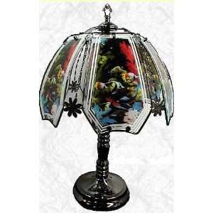 Tropical Fish Touch Lamp ET AQ Select Base Finish Antique Brass