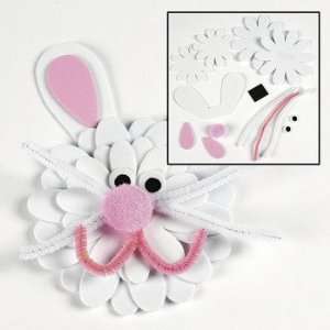 Flower Bunny Magnet Craft Kit   Craft Kits & Projects & Magnet Crafts