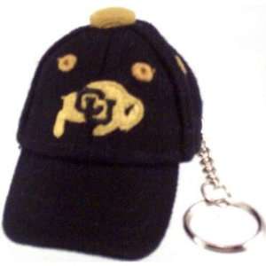    Colorado Buffaloes Black Baseball Cap Key Chain