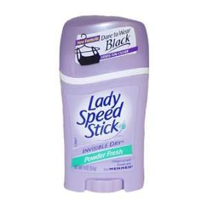  Lady Speed Stick Invisible Dry Deodorant Powder Fresh 1.4 