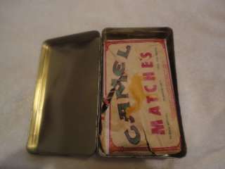 1991 COLLECTOR CAMEL SPEICAL TIN WITH THE MATCHES  