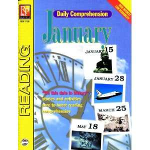   Remedia Publications 1105 Daily Comprehension  January Toys & Games