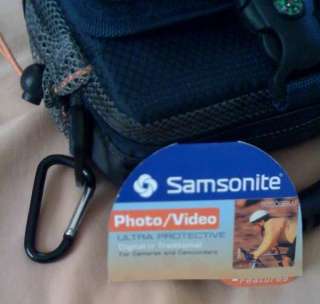 Samsonite SB609BLU Digital Camera Bag New WITH COMPASS  