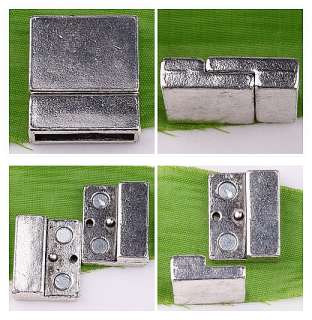 10pc Tibetan Silver Clasps For Leather Cords CA511  