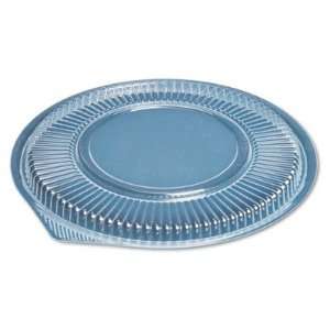 Genpak FP948 48 Ounce Clear Microwave Safe Round Container Lid 75 Pack 