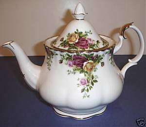 Royal Albert Old Country Roses Teapot Tea Pot Large New  