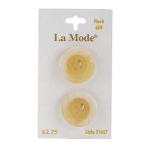  La Mode(R) Tan Buttons