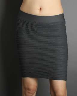 COLORS Pintucked High Waisted Stretch SEXY Mini Skirt  