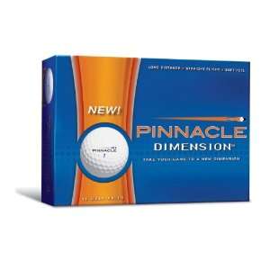  Pinnacle Dimension Custom Logo Golf Balls (12 Ball Pack 