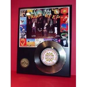  Gold Record Outlet Uriah Heep 24KT Gold Record Display LTD 