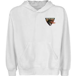 UAB Blazers Youth White Logo Applique Pullover Hoody