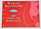   650 F 750 SUPER DUTY TRUCK CAT CUMMINS Wiring Diagrams Shop Manual