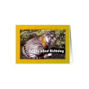   ~ Age Specific 62nd ~ Fractalius Bengal Tiger Art Card Toys & Games