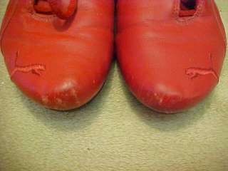 VINTAGE PUMA RED WOMENS SNEAKERS SHOES Running Yoga. SIZE US 7 UK 6 