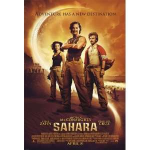  SAHARA B 27X40 ORIGINAL D/S MOVIE POSTER Everything 