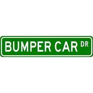  BUMPER CAR Street Sign ~ Custom Aluminum Street Signs 