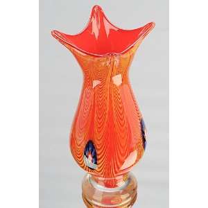  Murano Design Hand Blown Glass Art   Award Winning Star 