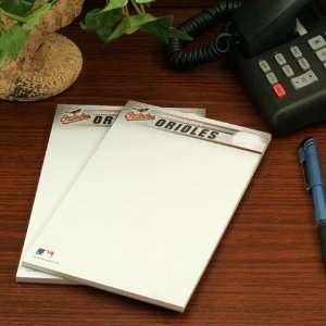  Baltimore Orioles Two Pack 5 x 8 Team Logo Notepads 