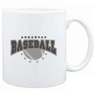  Mug White  Arkansas Baseball  Usa States Sports 