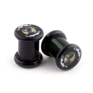   Signature Acrylic Ear Plugs   Panther Claw   2g (6mm)   Sold by Pair