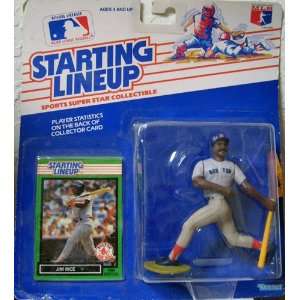  Starting Lineup MLB  Jim Rice w/Boston Red Sox 1988 Toys 