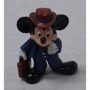    Disney Mickey Mouse Business Man Pvc Figure 
