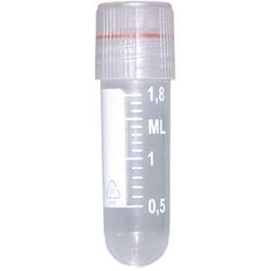 CryoCLEAR vials, 2.0mL, STERILE, External Threads, Attached Screwcap 