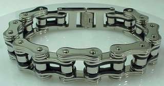   Chain Bracelet Stainless Steel 3/4  Wide 7 10 Harley OCC West Coast