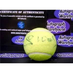 Yannick Noah Autographed/Hand Signed Tennis Ball