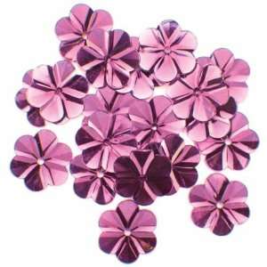  Ka Jinker Jems Faceted Flower 20/Pkg Light Pink Arts 
