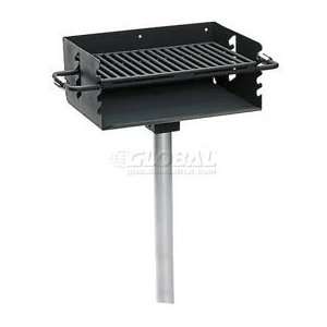   Pedestal Grill W/ 2 3/8Dia. Post(280 Sq. In. Cooking Surface