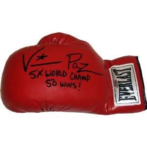  Vinny Pazienza Autographed Boxing Glove with 5x World 