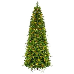 GKI Bethlehem Lighting 7.5 Foot Green River Spruce Slim Christmas Tree 