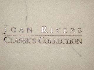   auction is for a Beautiful Joan Rivers Classics Collection Felt Box