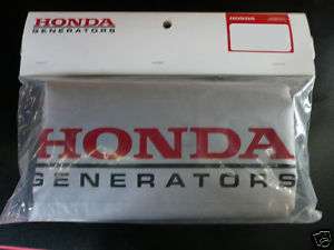 New Honda Generator silver STORAGE COVER EB3000  