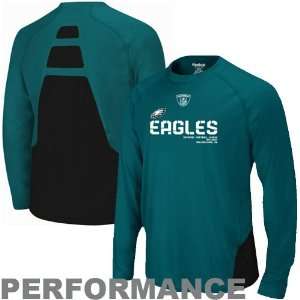 Reebok Philadelphia Eagles Sideline Long Sleeve Conflict Performance 
