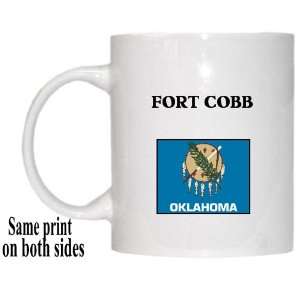    US State Flag   FORT COBB, Oklahoma (OK) Mug 