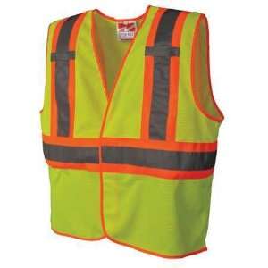    4XL/5XL Open Road BTE Safety Vest,Green,4XL/5XL