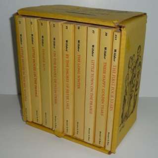 RARE Vintage LITTLE HOUSE on the Prairie Boxed Set Laura Ingalls 