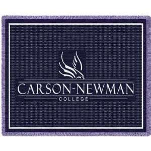 Fine Art Tapestry Carson Newman College Logo Throw Rectangle 48.00 x 