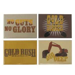 Gold Rush Magnet Set
